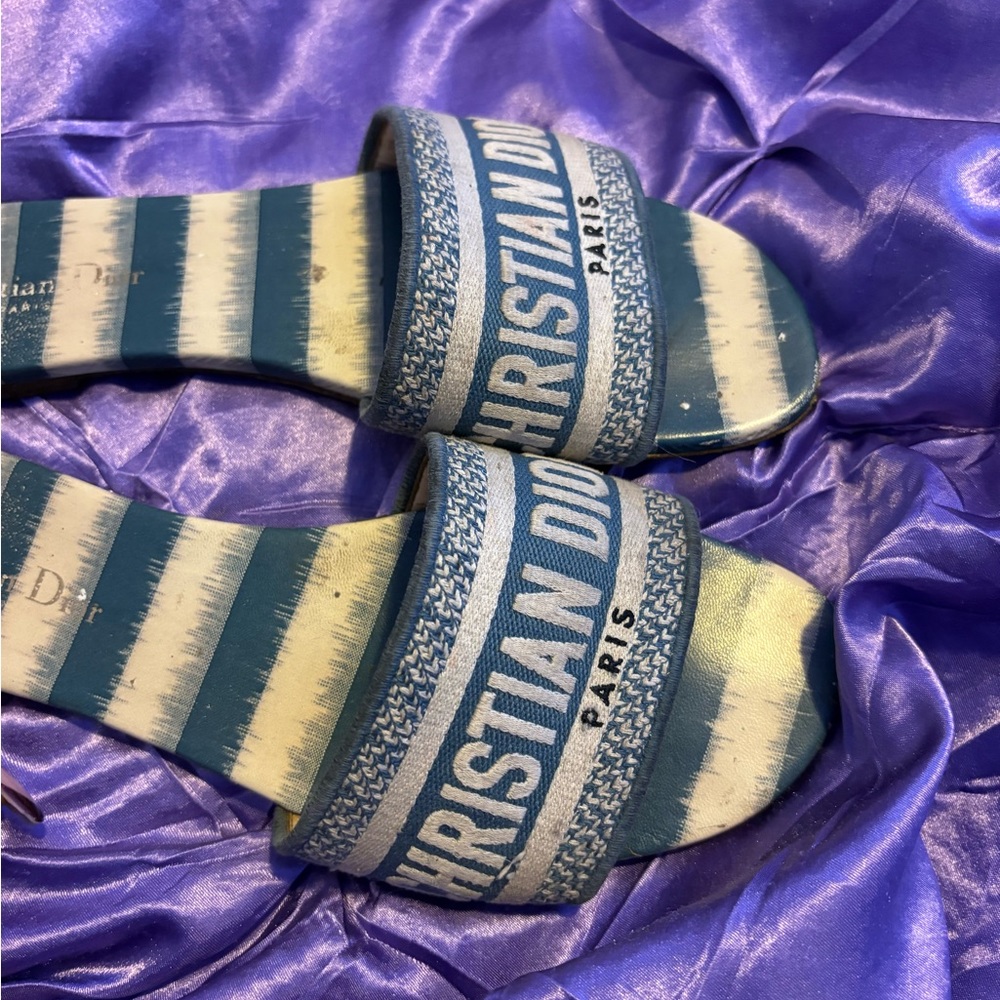 Christian Dior slides